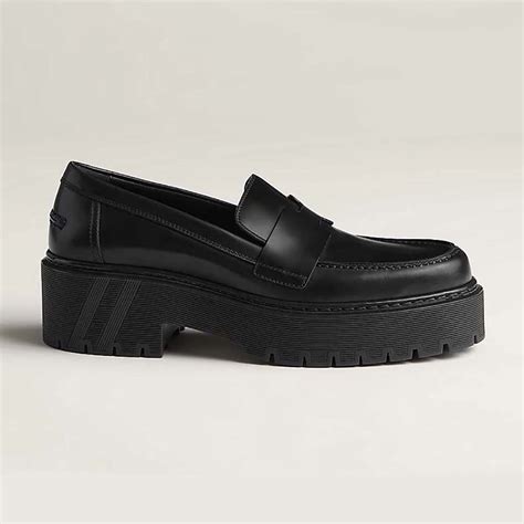 hermes shoes womens loafers|hermes hitch loafer.